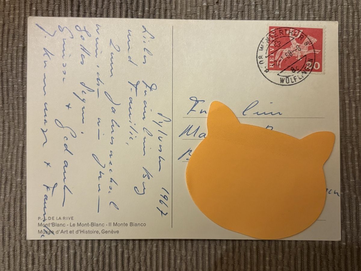 Cartoline postali: AK mit Bild von Mont Blanc – Usato da Rümlang venduto da Kartenpost1 1