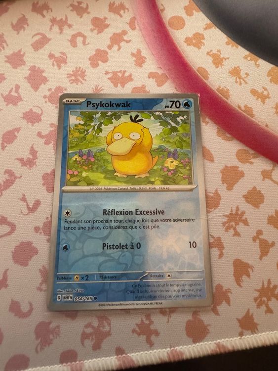 Reverse Holo Psyduck C 054/165 - Pokemon 151 SV2a Japan Card