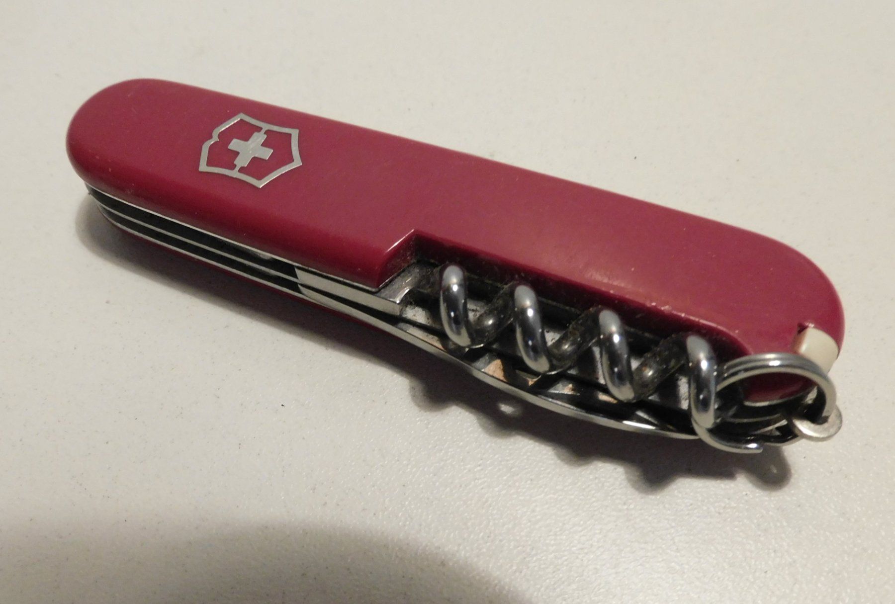 Victorinox Coltelli tascabile: Sackmesser Victorinox Werbe Sackmesser -    mit Werbung drau – Usato da Sursee venduto da 76 3