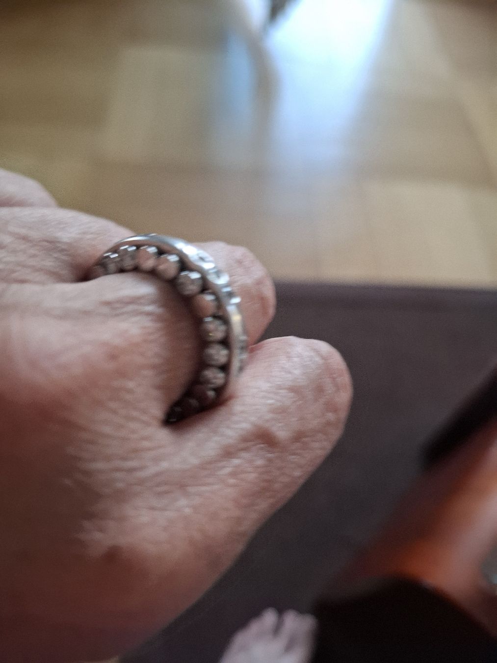 Bucherer Anelli: Dizzler Damenring Bucherer mit Diamanten  weissgold – Usato da Buochs venduto da LUINO7 5