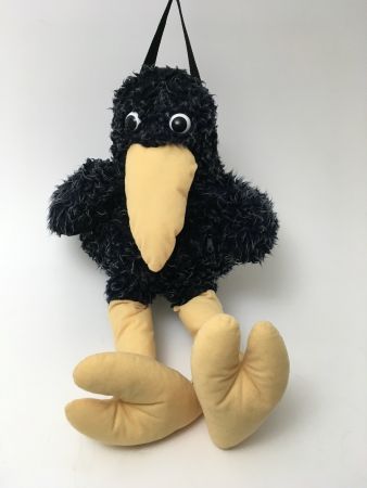 Rabe / Krähe  Vogel, EYECATCHER als Tasche / Rucksack