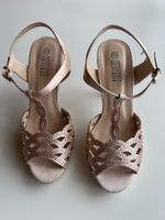 Armando Olivieri Gold Sandalen, Gr. 36, Top Zustand!