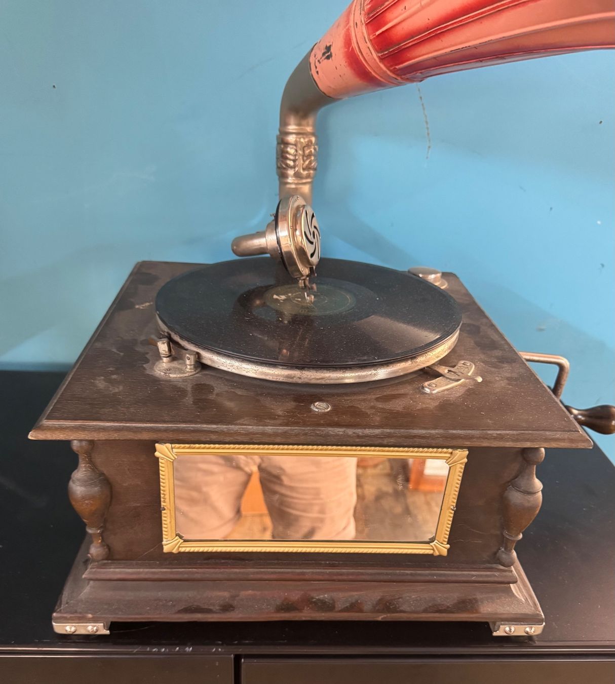 Plattenspieler: Alte Grammophon – Gebraucht aus Schlieren von Freundlich02 2