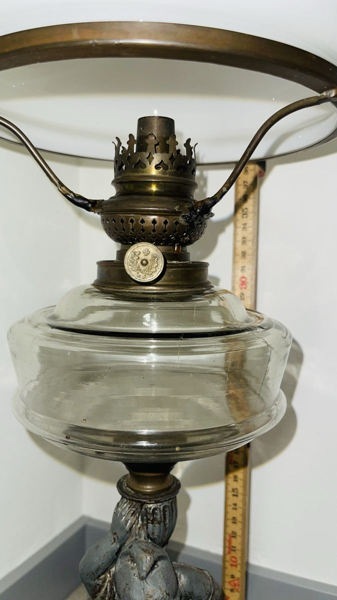 Lampade: Petroleumlampe Zwerg/Gnom 1880-1910 – Usato da Schönenbuch venduto da hug_f2ny 2