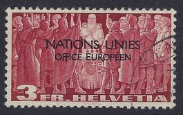 1950 UNO/ONU Nr. 16, gestempelt ʘ, KP 150.-