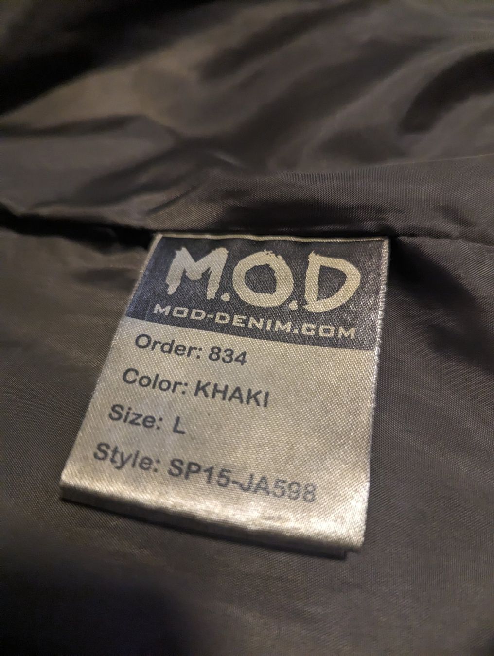 Giacche: M.O.D Jacke / L / Men – Usato da Ittigen venduto da Deriento 4
