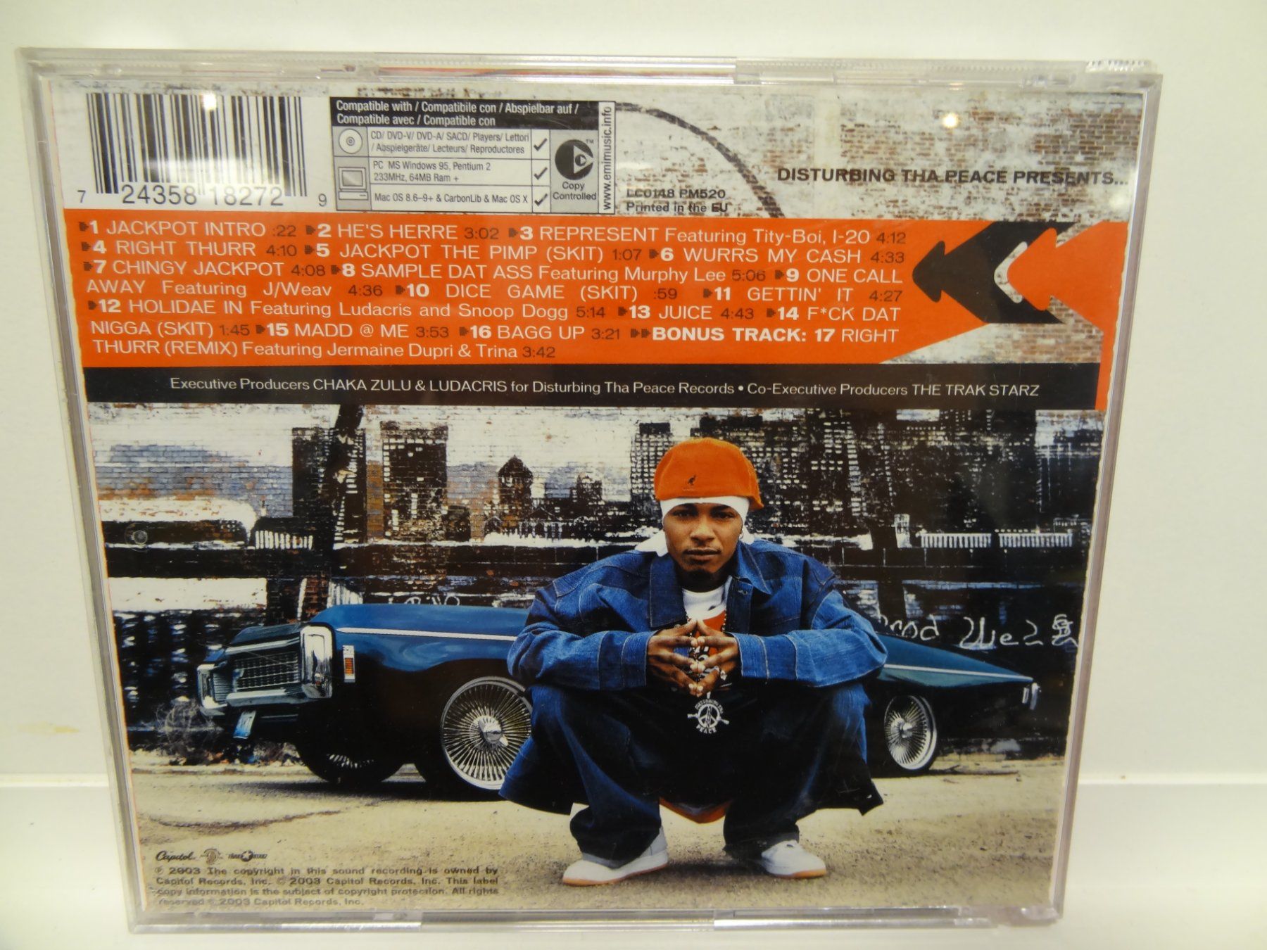CD: Chingy - Jackpot CD – Usato da luzern venduto da musicandart 1