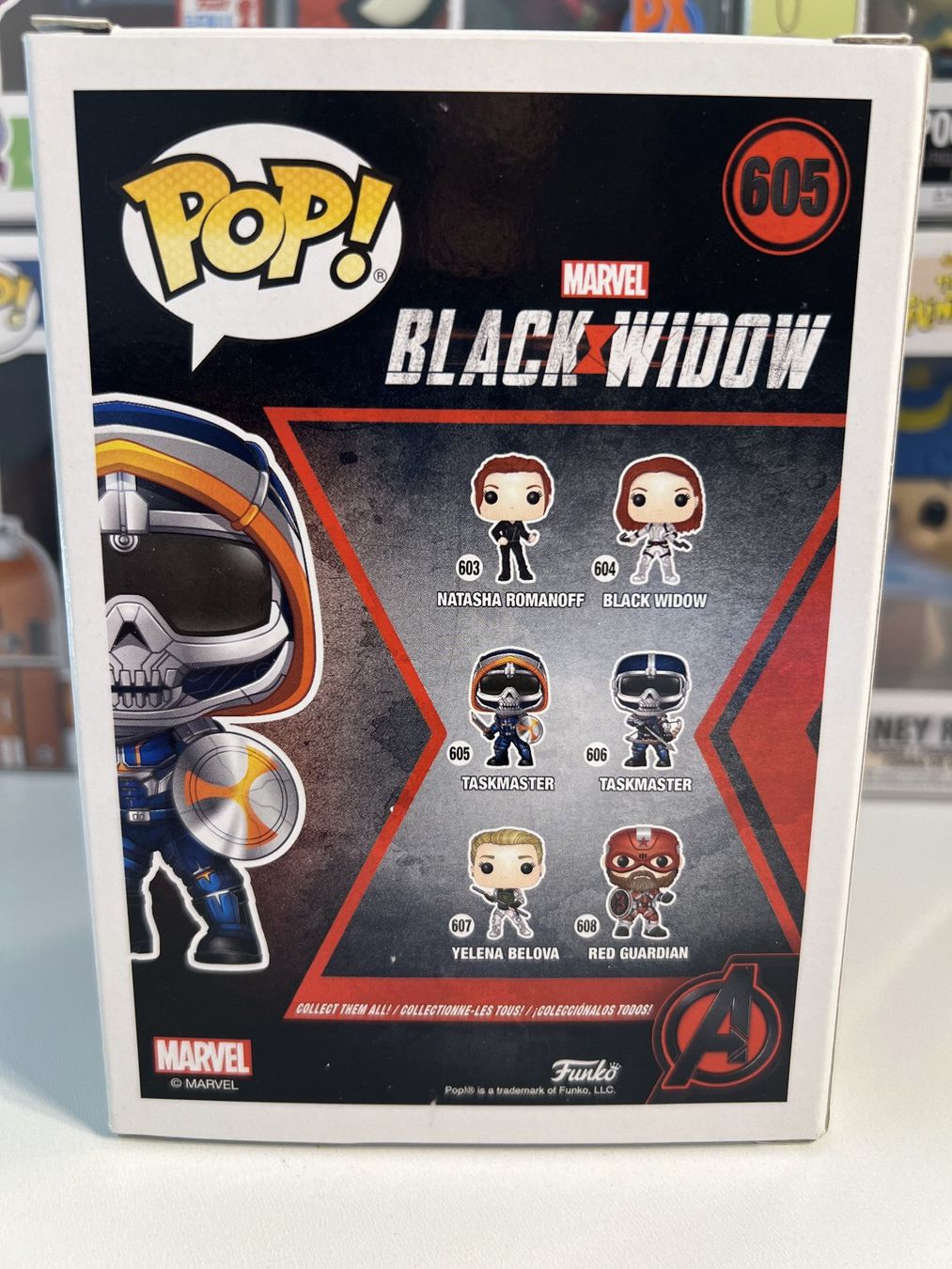 Funko Statuette: Funko POP! Marvel Black Widow Taskmaster avec Bouclier – Nuovo e nell'imballaggio originale da Le Mouret venduto da perfectbijou 2