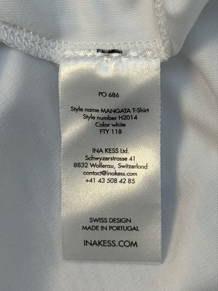 Ina Kess T-shirt: INA KESS MANGATA TOP white  – Usato da Spreitenbach venduto da Mutter001 8