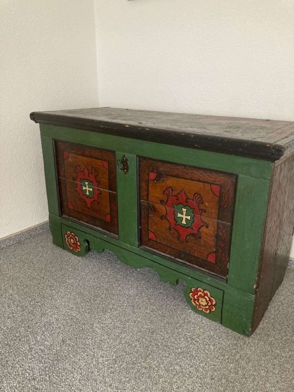Truhen: Bauerntruhe, alt – Gebraucht aus Mönthal von bossma