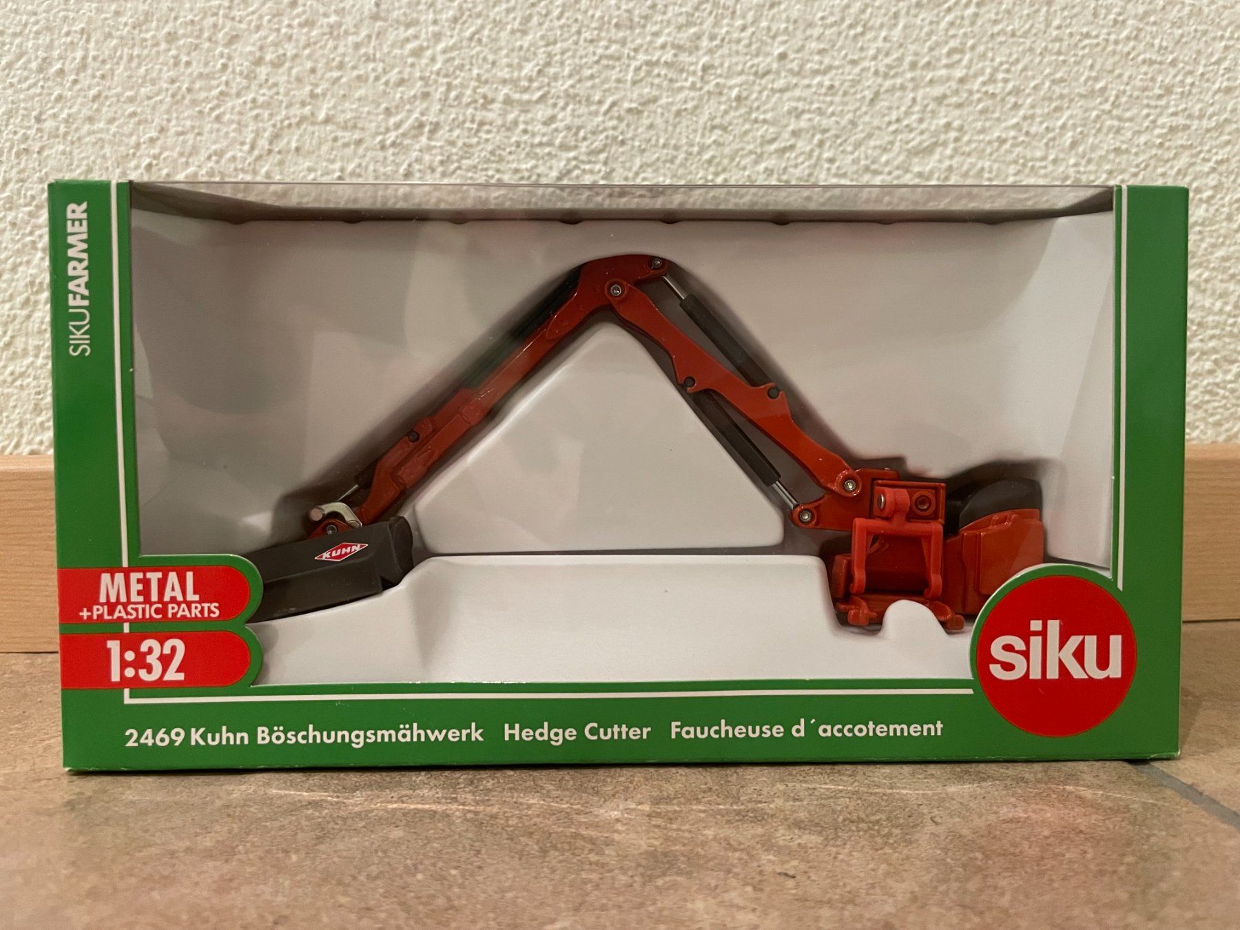 Alle Maschinen: SIKU Kuhn Böschungsmäher – Neu und originalverpackt aus Kreuzlingen von Stefan1150 5