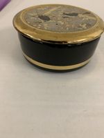Schmuckdose "The Art of Chokin" Vögel Gold 24K Japan Vintage