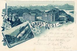 Rigi - Kulm   SZ        um  1 9 0 2