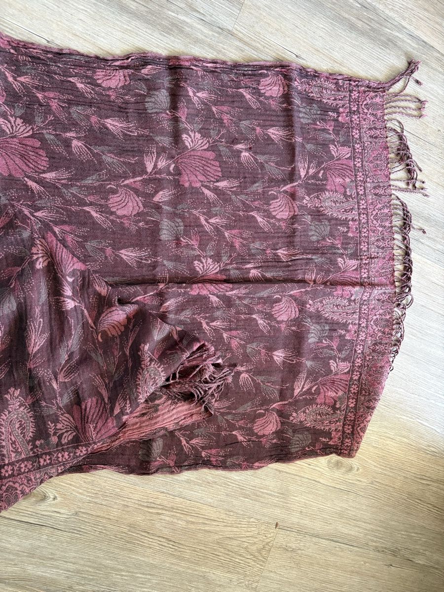 Foulards, Tücher & Schals: Écharpe, vintage , réversible  - 190x80cm – Gebraucht aus Zweisimmen von Domii 3