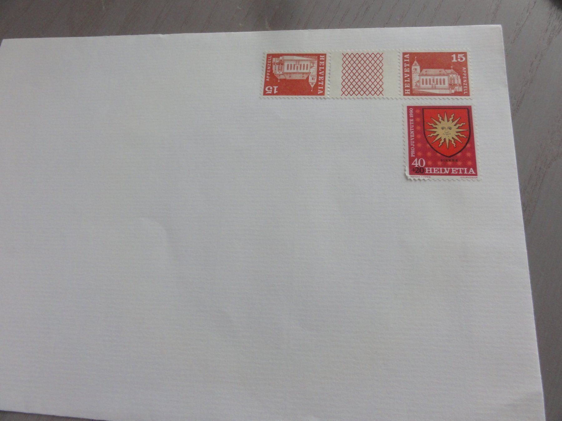 Tutti i francobolli: Umkehrdruck Briefmarke CH 0.15 – Usato da Steffisburg venduto da Robinh.17 2