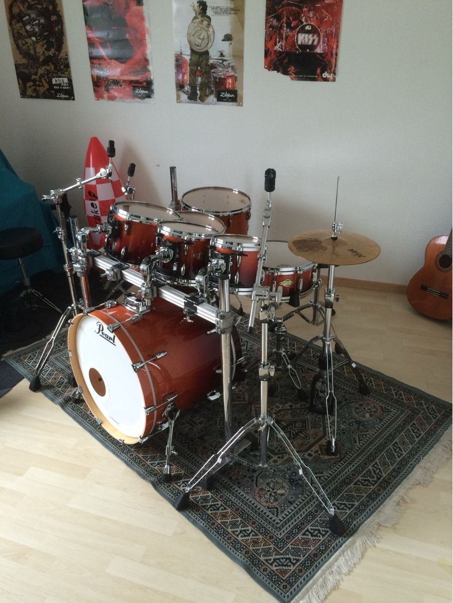 Strumenti musicali: Pearl Masters Custom – Usato da Riedholz venduto da swissdrummusic 1