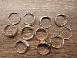 11 Fingerringe neu