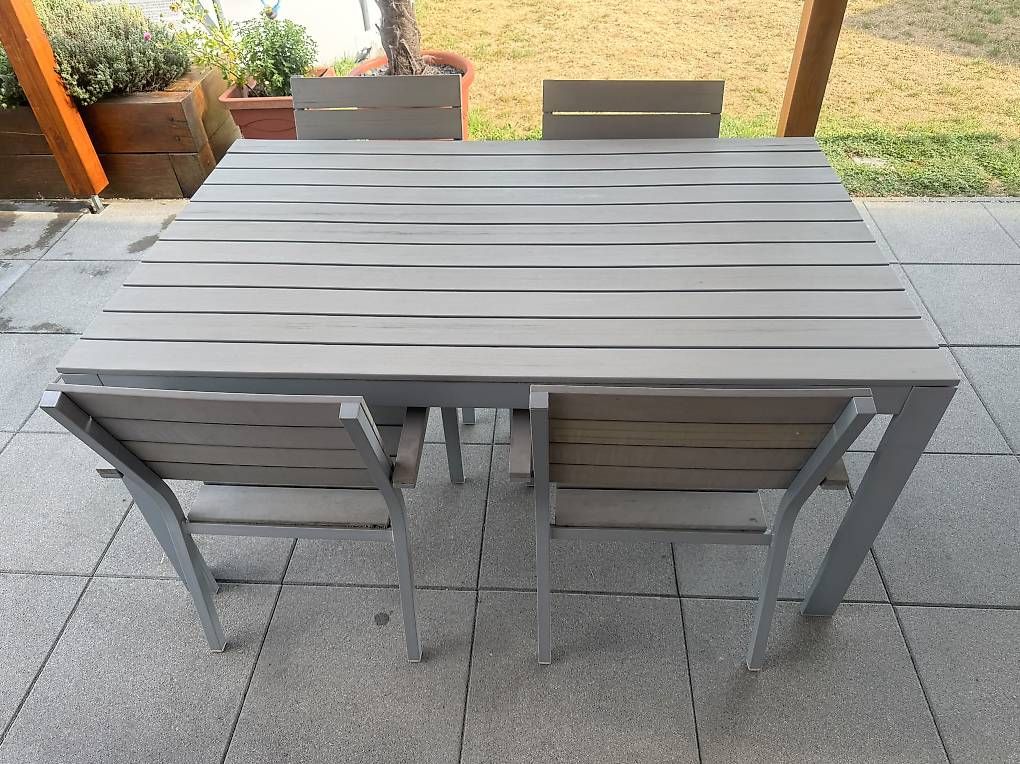 Ikea Tischset: Table extérieure avec 4 chaises – Gebraucht aus Torny-le-Grand von Foxy80
