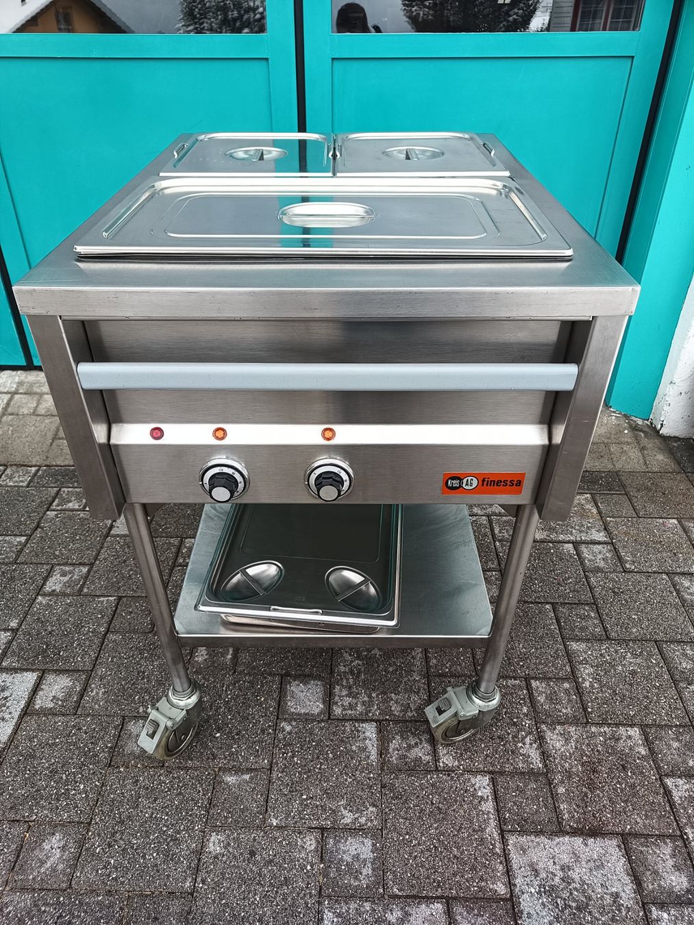 Elettrodomestici da cucina: Gastro Bain Marie Wagen – Usato da Oberegg venduto da A-Z.Handel.Loehrer