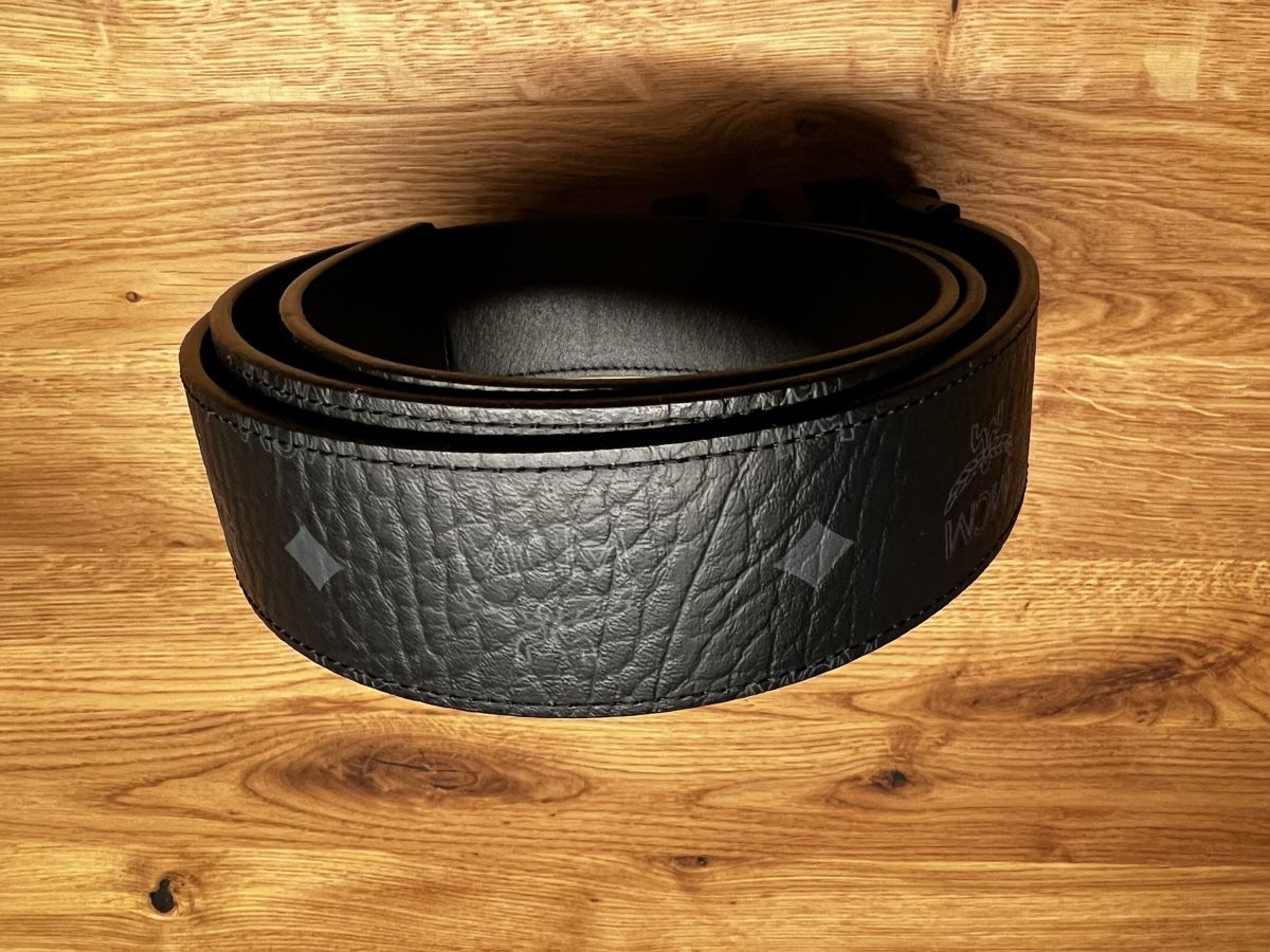 Mcm Cinture: MCM Ledergürtel original mattschwarz | NP 350.- – Nuovo (secondo la descrizione) da Wädenswil venduto da TaSch77 2