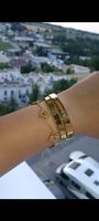lot de trois manifique bracelet en acier inoxydable  neuf 