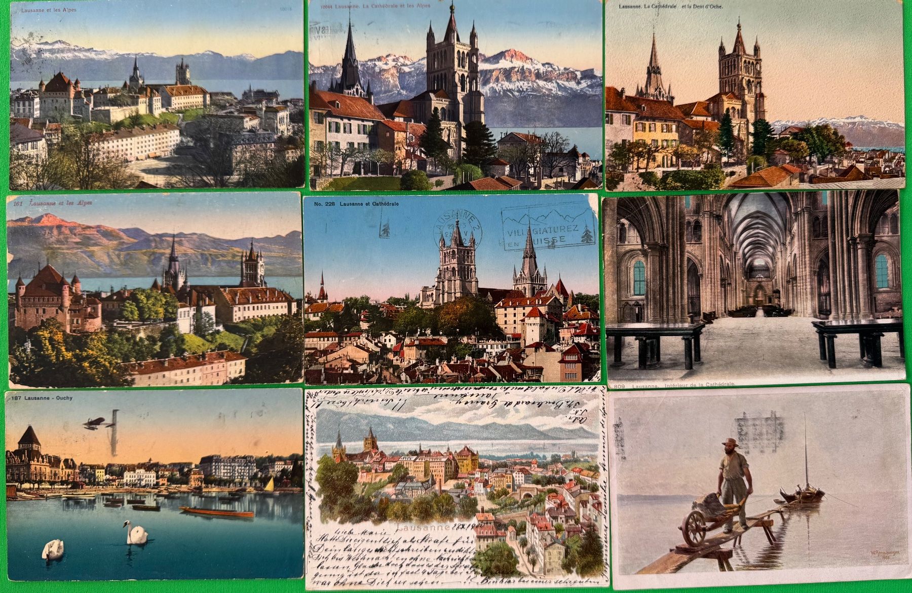 Cartoline postali: Sammlung "Lausanne", alte Karten und Briefe – Usato da Olten venduto da Pjotr8 4