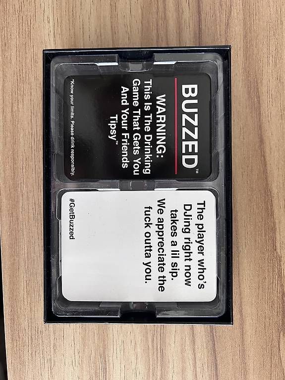 Spiele: Buzzed Trinkspiel – Gebraucht aus Basel von tsulih 1
