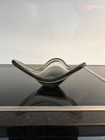 Schale Glas rauchfarben Holmegaard Lütken Dänemark 1955