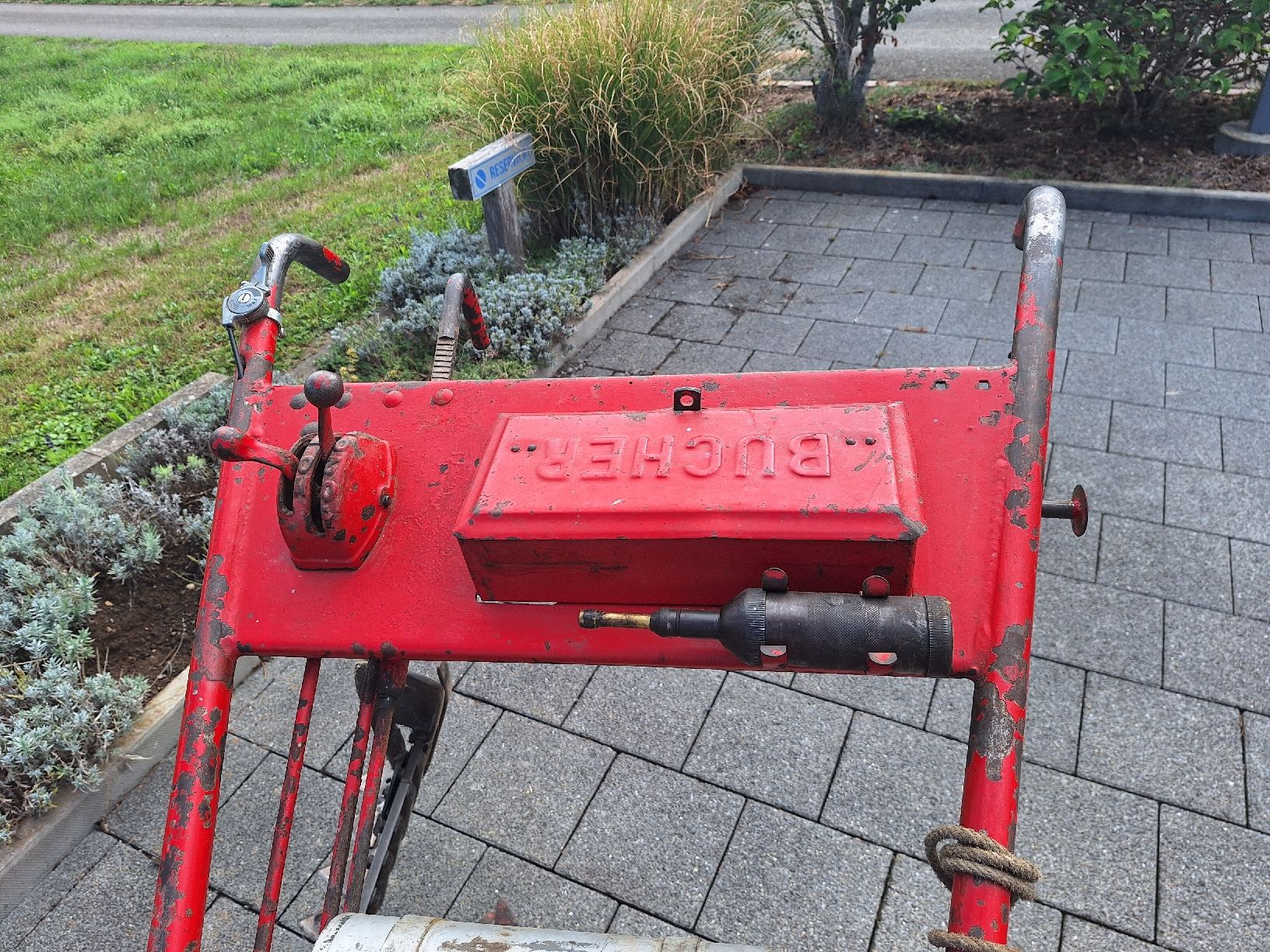 Bucher Traktoren: Bucher Motormäher Rapid Aebi Brillmaier – Defekt aus Auw von Zuendapp1952 3