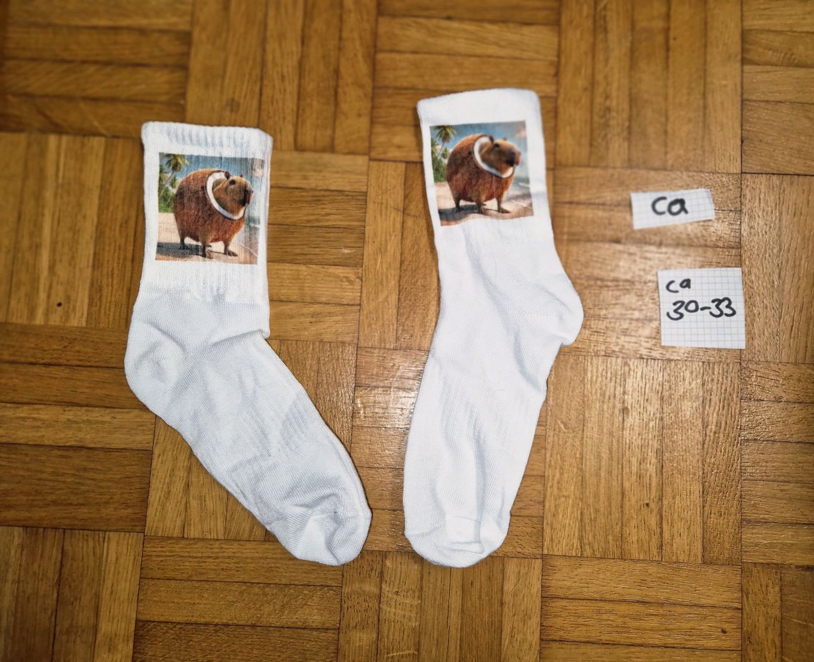 Socken: Socken Brainrot ca 30-33 – Gebraucht aus Stüsslingen von white_angel86