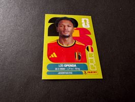 Panini FIFA Fussball WM 2026 Sticker Lois Openda BEL 19