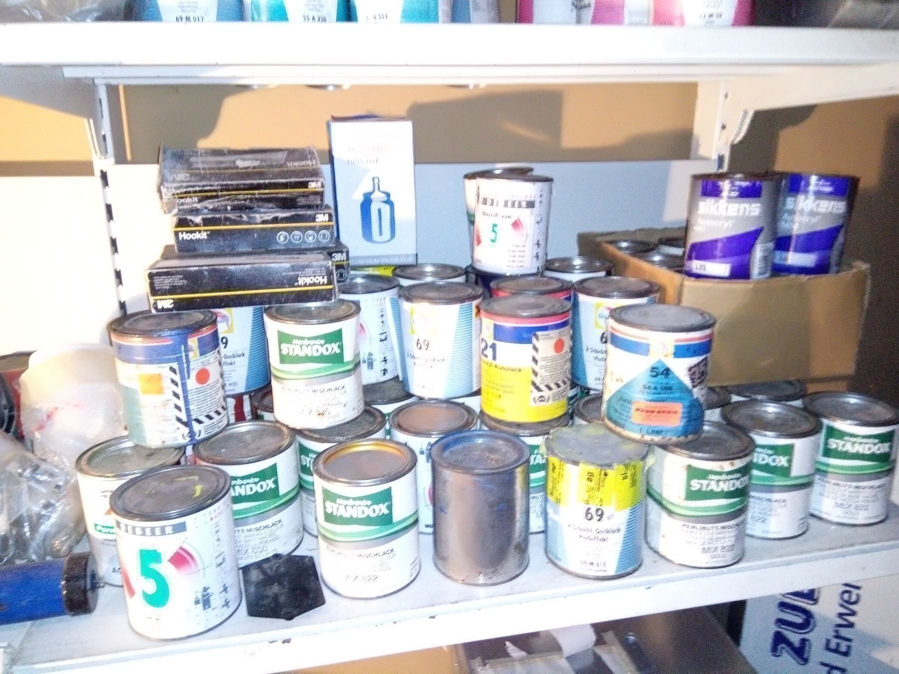Farben: restposten div. autolack/chemie/folienlack – Neu und originalverpackt aus wila von audi48 5