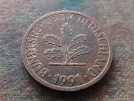 DEUTSCHLAND 1 Pfennig 1991