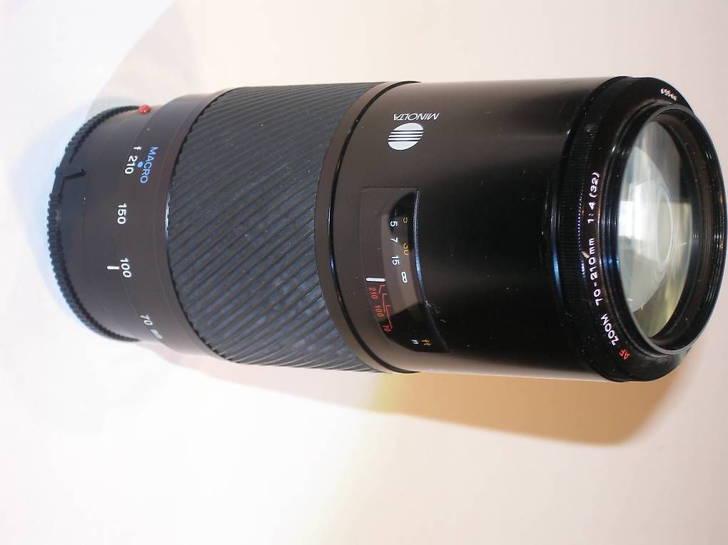 Objectifs: Minolta Zoom 70-210 AF / Macro / Sony geeignet – D'occasion à Wittenbach par Mulli48
