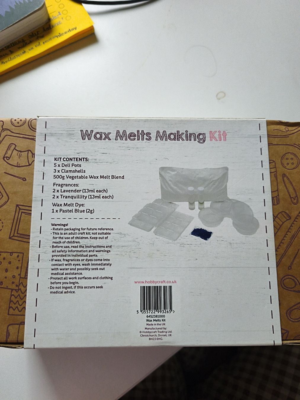 Kit bricolage: Wax Melts Making Kit – Nuovo e nell'imballaggio originale da Luzern venduto da WonderfulBasil 1
