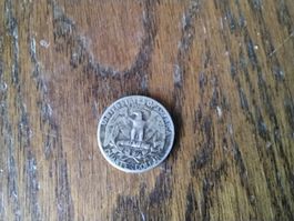 Quarter Dollar 1952 Silber
