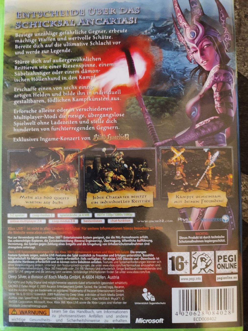 Giochi: Sacred 2 Fallen Angel Xbox 360 – Usato da Wittnau venduto da Devilkiss 1