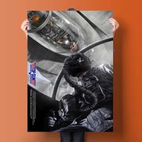 Top Gun Leinwandbild 60x90cm NEU