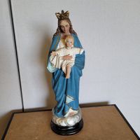 alte statue maria antike figur