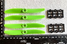 Hélices 5x4 CW/CCW pour avion ou drones RC