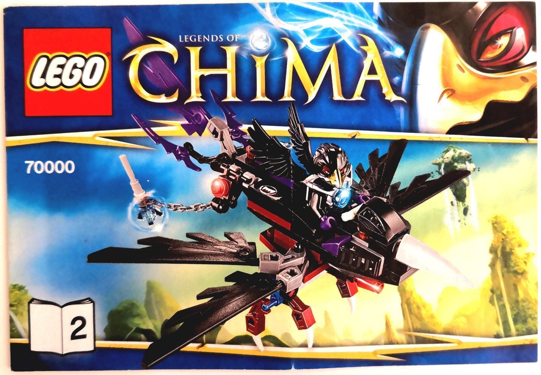 Lego Giocattoli: LEGO 70000 - Razcal's Glider, Heft 2 – Usato da Brunnen venduto da wik_l62t