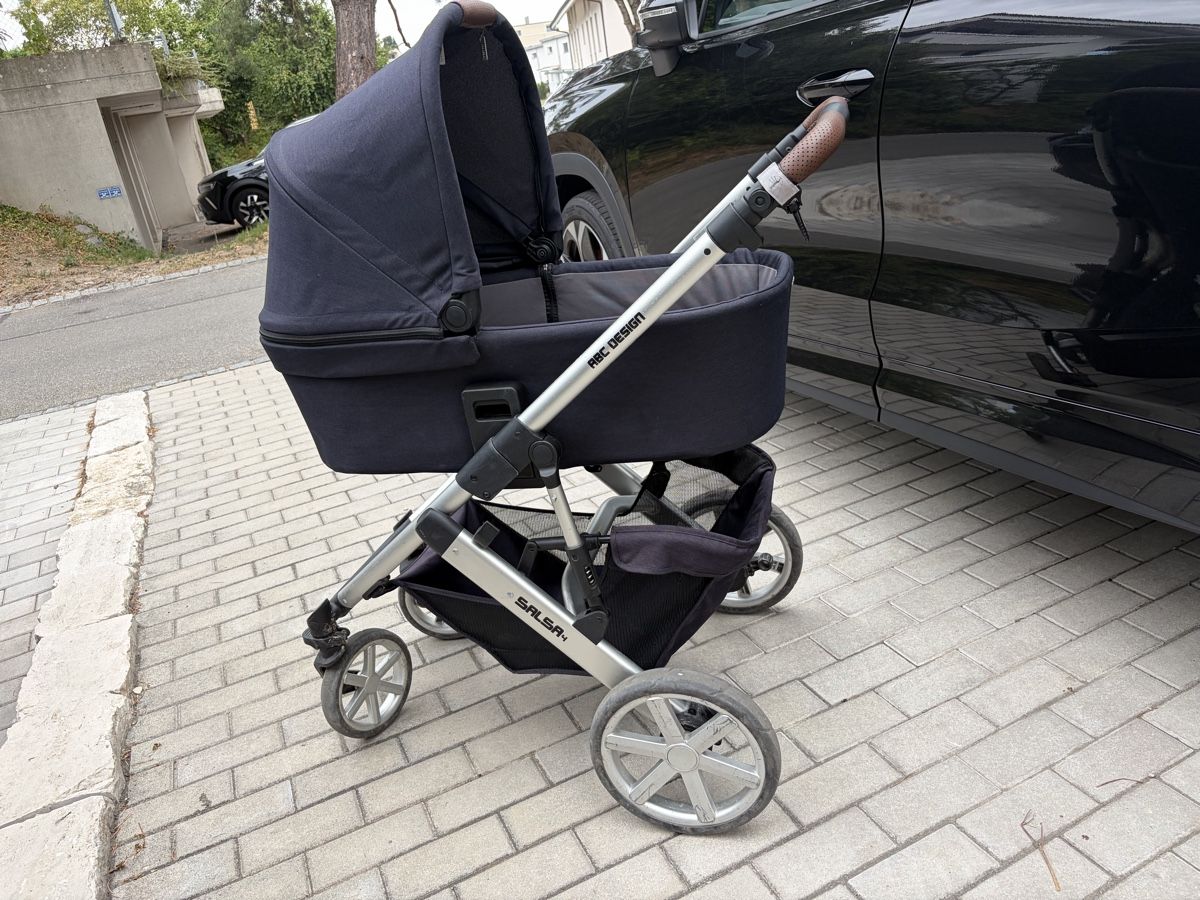 ABC Design Carrozzine: ABC Design, Salsa 4, Kombikinderwagen – Usato da Pieterlen venduto da ElliBelly91