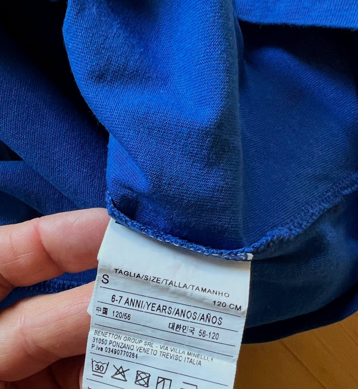 Benetton Camicette, T-shirt & Top: Benetton T-Shirt Gr.120 – Usato da Zürich venduto da normanprice 1