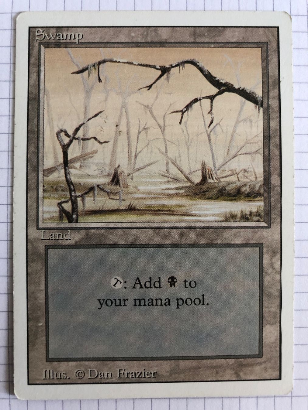 Magic The Gathering Carte collezionabili: Revised - Swamp V2 - #direktkauf – Usato da Basel venduto da Melchior5