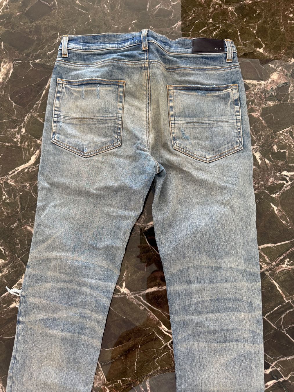 Amiri Jeans: Jeans slim Amiri – Nuovo (secondo la descrizione) da Genève venduto da kil_bxc8 4