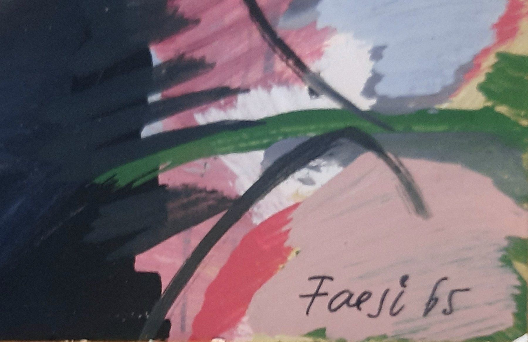 Dipinti: Ernst Faesi , Schweizer | 1917 -2017 – Usato da Basel venduto da Kaffee_und_Kunst 1
