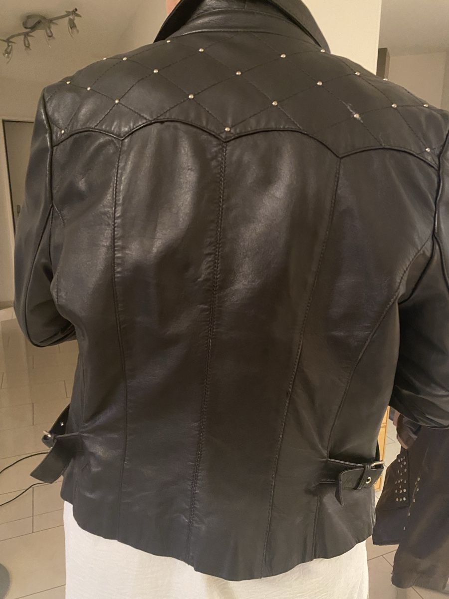 Giacche: Lederjacke schwarz, Nappa Gr M – Nuovo (secondo la descrizione) da Brugg AG venduto da Honeybee6 1