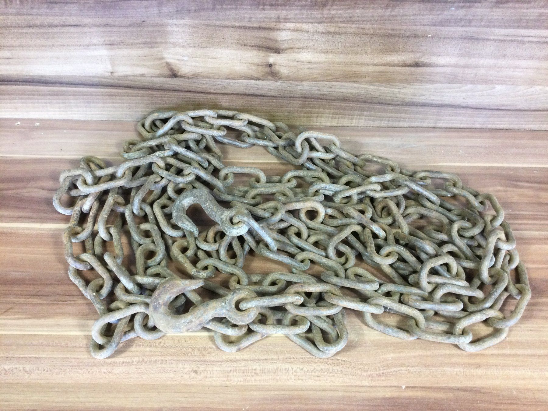Attrezzi da lavoro: Alte lange gebrauchte Eisenkette rostig mit Haken – Usato da Wangen SZ venduto da kuriosum12 4