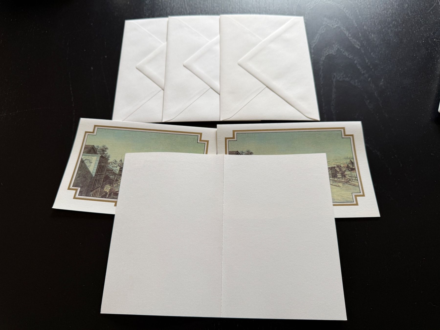 Cartoline: Antike Ansichtskarten Zürich 1775, 3 Stk. mit Couverts – Nuovo (secondo la descrizione) da Erstfeld venduto da Uhu1980 1