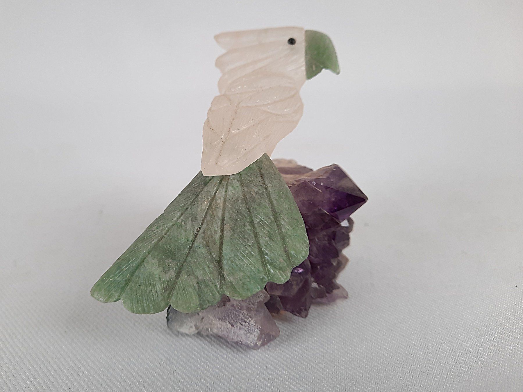 Minerali & Pietre curative: 3 Vögel auf Amethyst – Usato da Beinwil am See venduto da Restwert_Beinwil 5